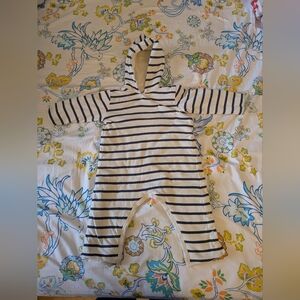 Warm Striped Baby One Piece Jumpsuit